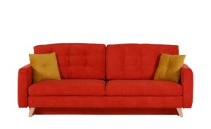 Schlafsofa  Laurena ¦ orange Polstermöbel > Sofas > 2-Sitzer - Höffner