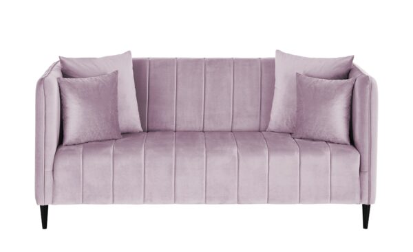 smart Sofa  Sara ¦ rosa/pink Polstermöbel > Sofas > 2-Sitzer - Höffner