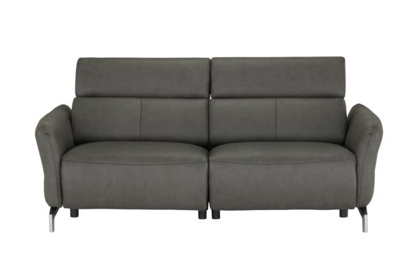 uno Sofa 3-sitzig  Messina ¦ grau Polstermöbel > Sofas > 3-Sitzer - Höffner