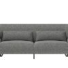 Einzelsofa  Medina ¦ grau Polstermöbel ></noscript> Sofas > 3-Sitzer - Höffner