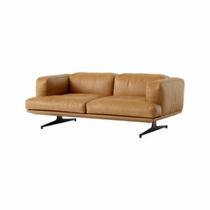 Inland AV22 Sofa / 2-Sitzer - L 179 cm - Leder - &tradition - Braun