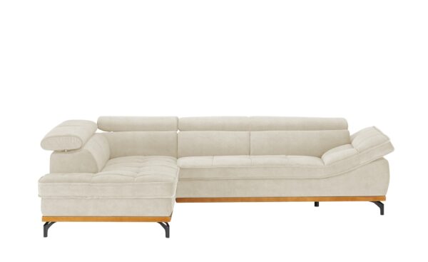 uno Ecksofa  Virgo ¦ beige Polstermöbel > Sofas > Ecksofas - Höffner