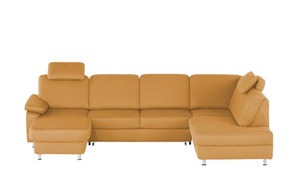 meinSofa Wohnlandschaft   Oliver ¦ gelb Polstermöbel > Sofas > Schlafsofas - Höffner