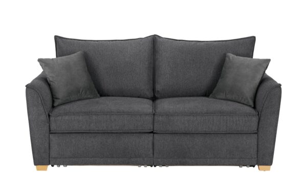 Einzelsofa  Polly de Luxe ¦ grau Polstermöbel > Sofas > 2-Sitzer - Höffner