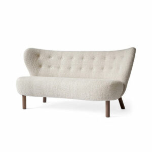 Little Petra VB2 (1938) Sofa / L 150 cm - Bouclé-Stoff - &tradition - Beige