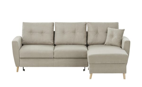 Ecksofa  Carla ¦ beige Polstermöbel > Sofas > Ecksofas - Höffner