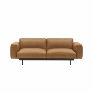 In Situ n°1 Sofa / Leder – L 198 cm - Muuto - Braun