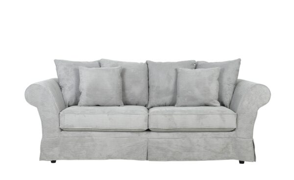 Einzelsofa  Olivia mit Husse ¦ grau Polstermöbel > Sofas > 3-Sitzer - Höffner