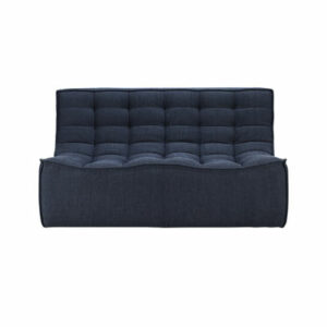 N701 Sofa / 2-Sitzer - L 140 cm / Recycling-Baumwolle - Ethnicraft - Grau