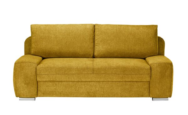 bobb Schlafsofa mit Boxspringpolsterung  Viannie de Luxe ¦ gelb Polstermöbel > Sofas > 2-Sitzer - Höffner