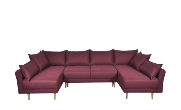 smart Wohnlandschaft  Elise ¦ rot Polstermöbel > Sofas > Schlafsofas - Höffner