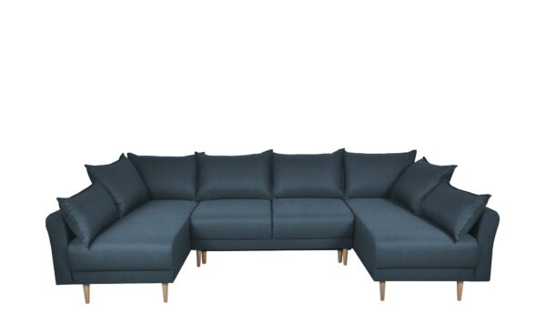 smart Wohnlandschaft  Elise ¦ blau Polstermöbel > Sofas > Schlafsofas - Höffner