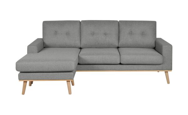 Ecksofa beidseitig stellbar Cristy ¦ grau Polstermöbel > Sofas > Ecksofas - Höffner