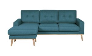 Ecksofa beidseitig stellbar Cristy ¦ türkis/petrol Polstermöbel > Sofas > Ecksofas - Höffner