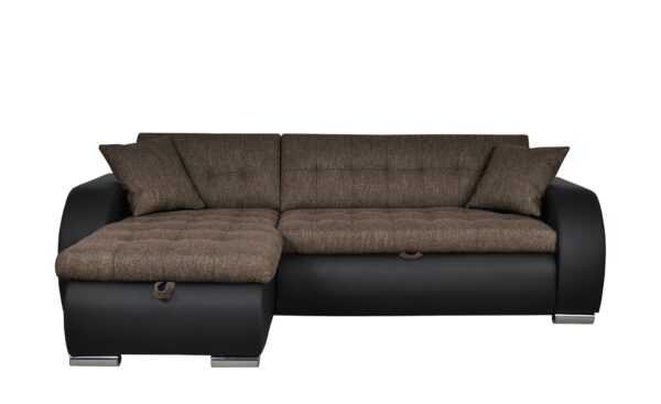 Ecksofa  Aries ¦ braun Polstermöbel > Sofas > Ecksofas - Höffner