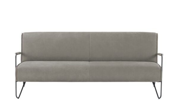 KOINOR Ledersofa  Gomera ¦ grau Polstermöbel > Sofas > 3-Sitzer - Höffner