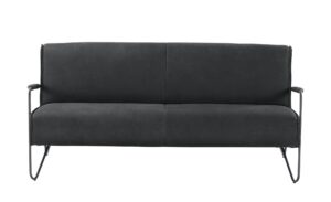 KOINOR Ledersofa  Gomera ¦ schwarz Polstermöbel > Sofas > 2-Sitzer - Höffner