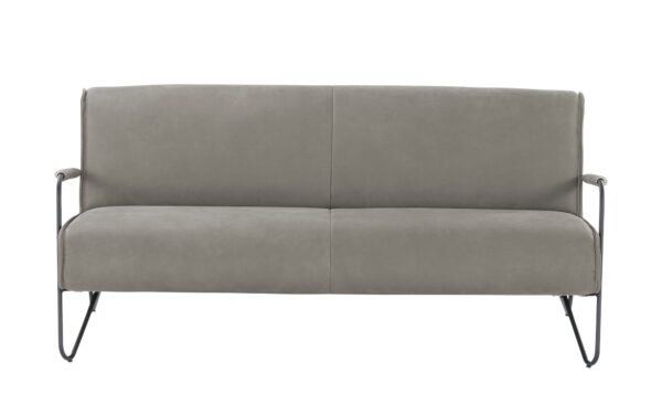 KOINOR Ledersofa  Gomera ¦ grau Polstermöbel > Sofas > 2-Sitzer - Höffner