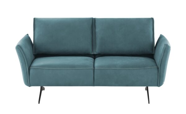 KOINOR Ledersofa  Vineto ¦ türkis/petrol Polstermöbel > Sofas > 2-Sitzer - Höffner