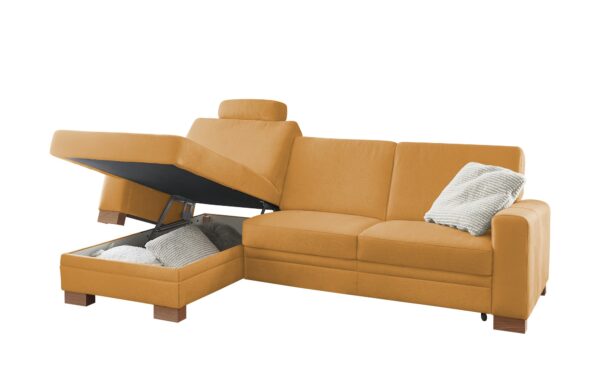 meinSofa Ecksofa  Uli-S ¦ gelb Polstermöbel > Sofas > Ecksofas - Höffner