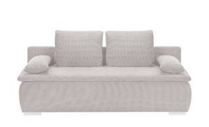 smart Schlafsofa  Leonie ¦ silber Polstermöbel > Sofas > 2-Sitzer - Höffner