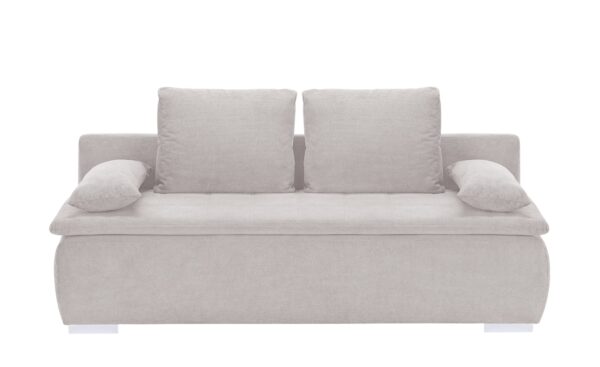 smart Schlafsofa  Leonie ¦ silber Polstermöbel > Sofas > 2-Sitzer - Höffner