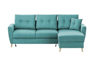 Ecksofa  Carla ¦ türkis/petrol Polstermöbel > Sofas > Ecksofas - Höffner