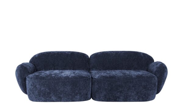 Sofa 3-sitzig  Bubble ¦ blau Polstermöbel > Sofas > 3-Sitzer - Höffner