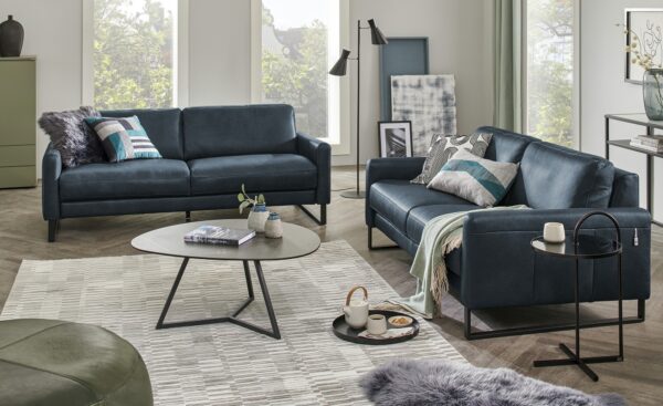 Ravensberger Werkstätten Sofa   Domino ¦ blau Polstermöbel > Sofas > 2-Sitzer - Höffner