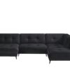 Jette Home Wohnlandschaft  Jette Return ¦ schwarz Polstermöbel ></noscript> Sofas > Wohnlandschaften - Höffner