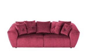 smart Big Sofa  Krista ¦ rot Polstermöbel > Sofas > 2-Sitzer - Höffner