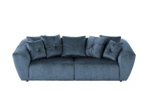 smart Big Sofa  Krista ¦ blau Polstermöbel > Sofas > 2-Sitzer - Höffner