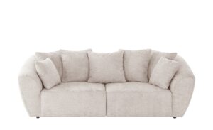 smart Big Sofa  Savita ¦ creme Polstermöbel > Sofas > 3-Sitzer - Höffner