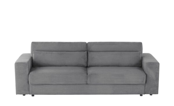 Big Sofa mit Schlaffunktion  Branna ¦ grau Polstermöbel > Sofas > 2-Sitzer - Höffner