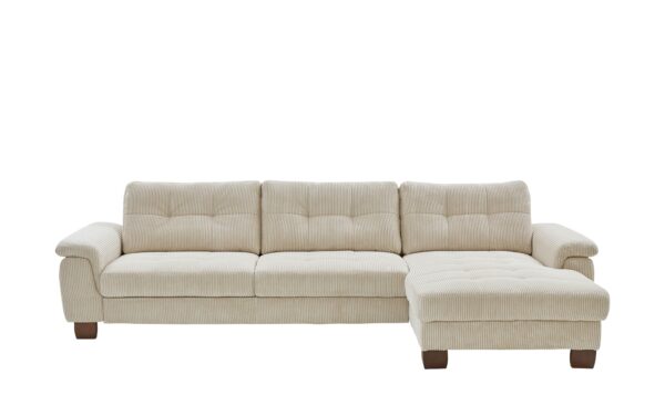 meinSofa Ecksofa  Cord Suna ¦ beige Polstermöbel > Sofas > Ecksofas - Höffner