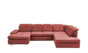 Lounge Collection Wohnlandschaft  Affair ¦ rot Polstermöbel > Sofas > Schlafsofas - Höffner