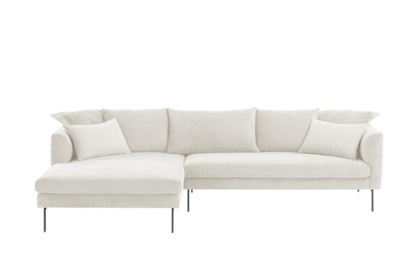 Gray & Jones Ecksofa  Avola ¦ weiß Polstermöbel > Sofas > Ecksofas - Höffner