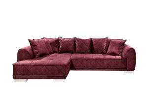 Ecksofa  Sentina ¦ rot Polstermöbel > Sofas > 3-Sitzer - Höffner