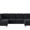 uno Wohnlandschaft  Boom ¦ schwarz Polstermöbel ></noscript> Sofas > Wohnlandschaften - Höffner