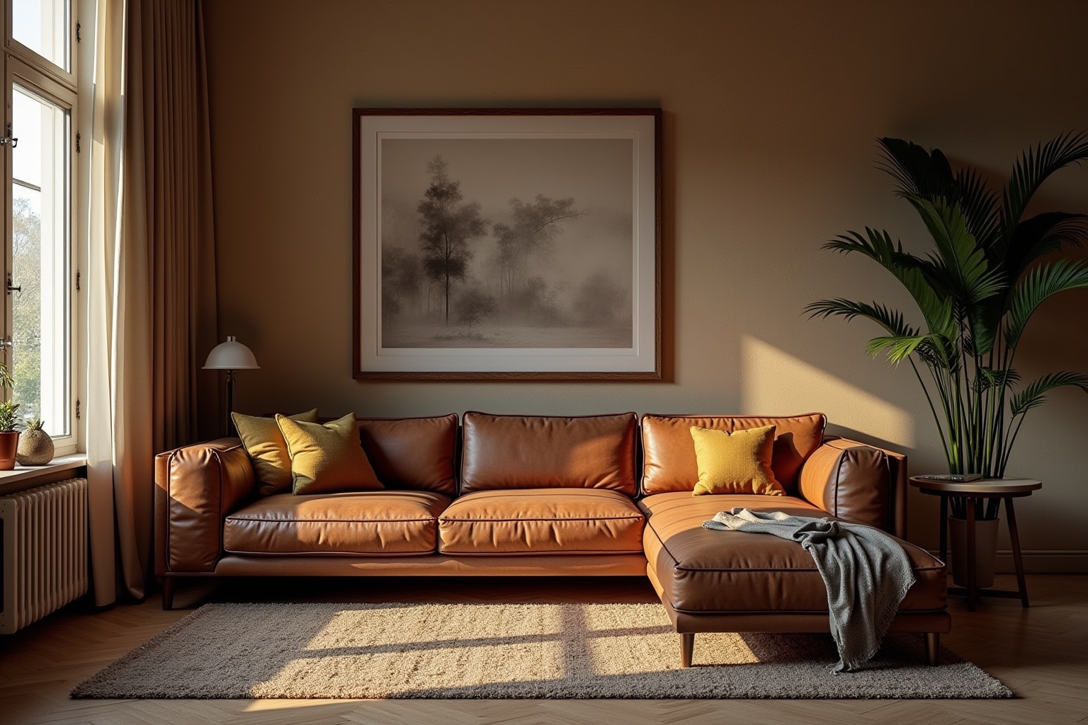 14 ledersofa braun Deko-Ideen