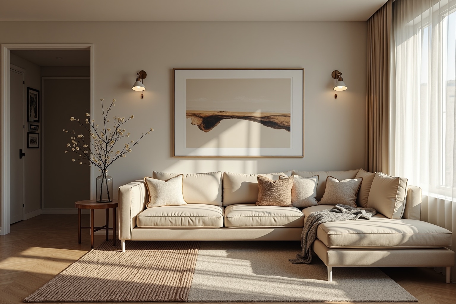 13 Teppich-Ideen zu beiger Couch