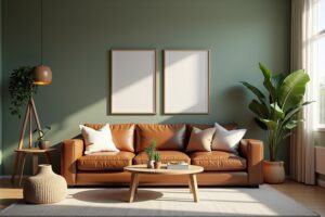 Was passt zu brauner Couch? Ideen und Tipps