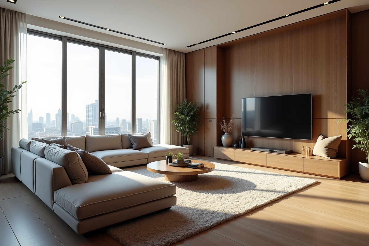 Optimale Abstände für Fernseher und Couches